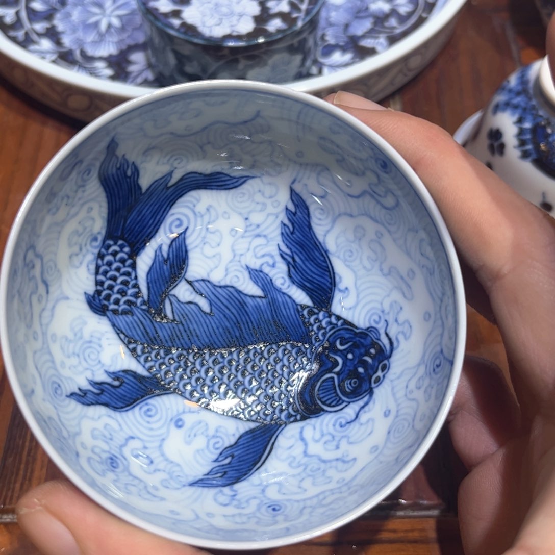 杯陶瓷艺术品美官人