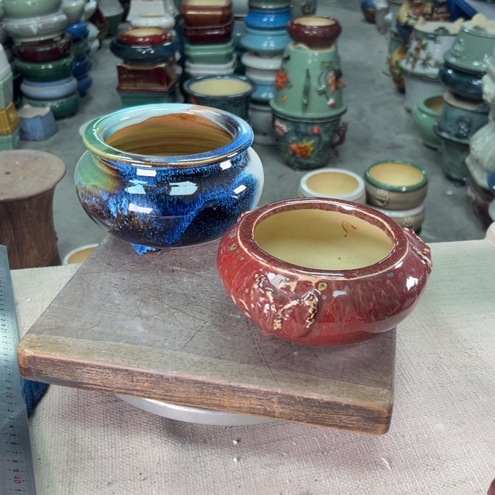 泳坤堂石湾盆陶瓷