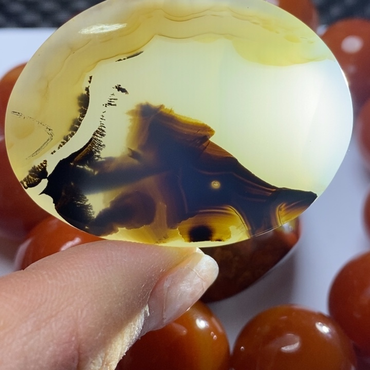 玛瑙/玉髓未镶嵌颈饰