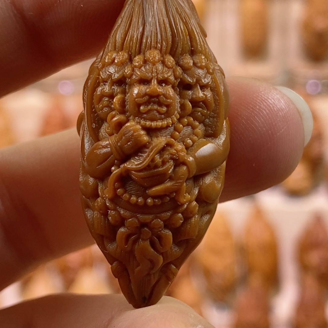 橄榄核手串/手链三头六臂冥王