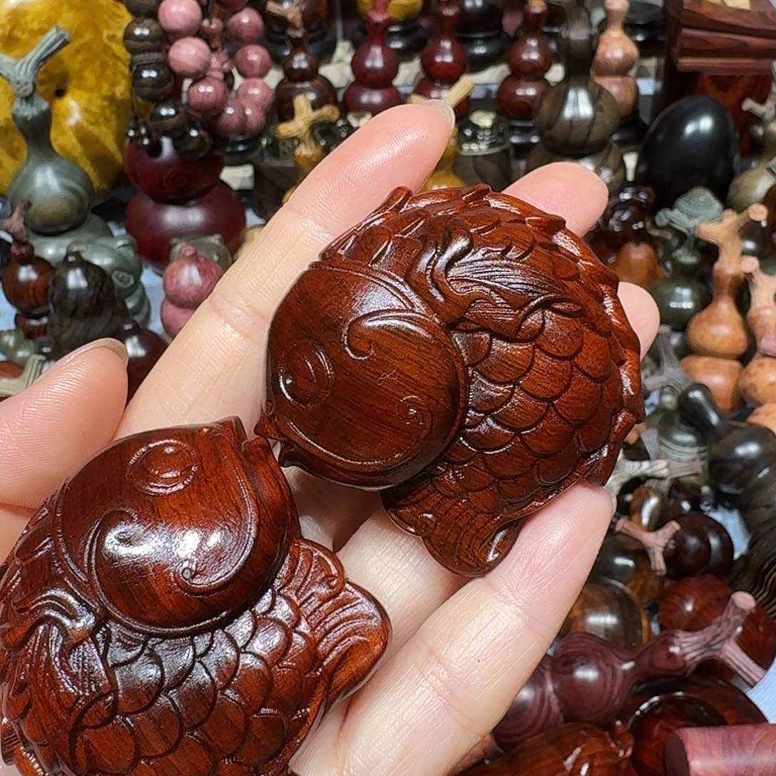 香榧木东非小叶鱼手把