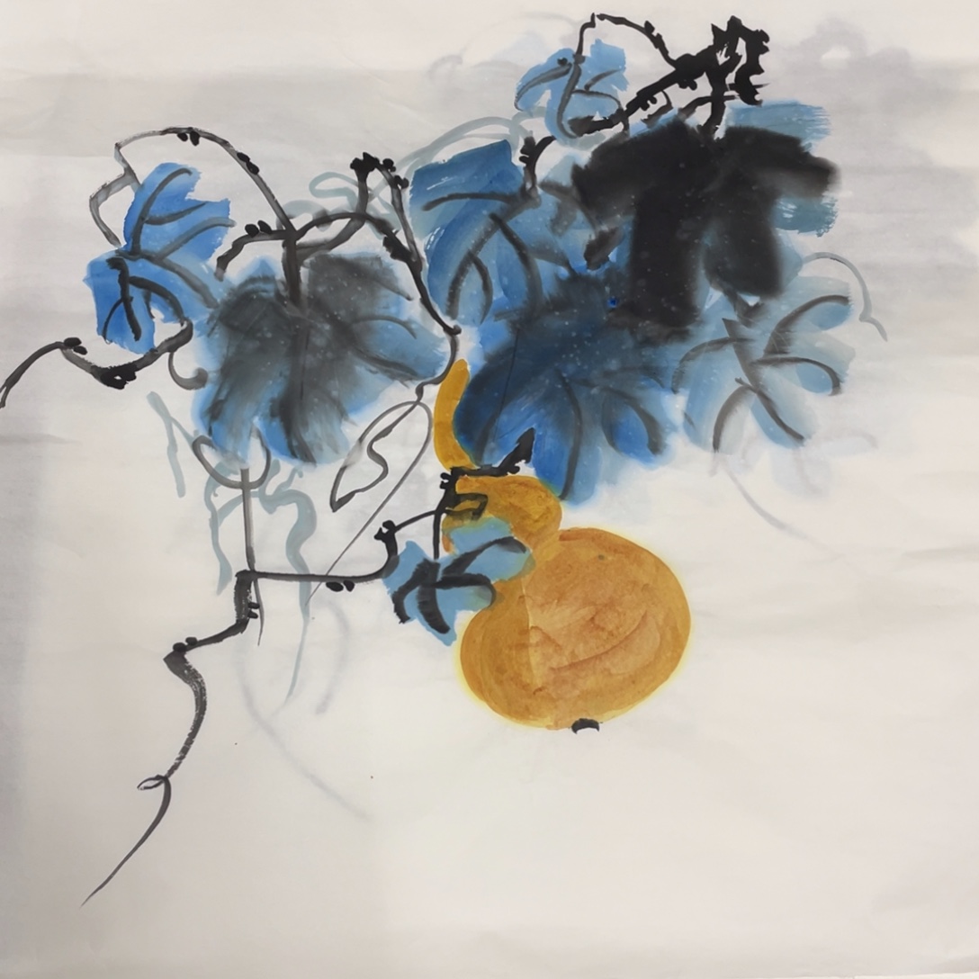 国画无落款老师绘画