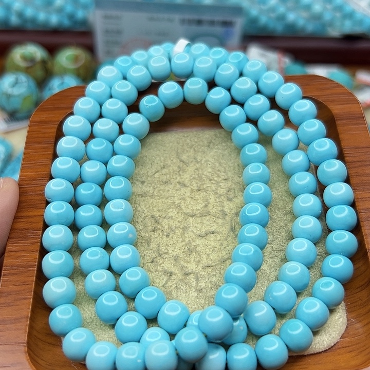 未镶嵌绿松石手链