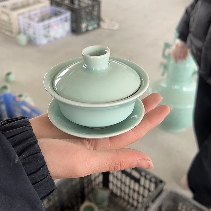 小米茶器龙泉青瓷