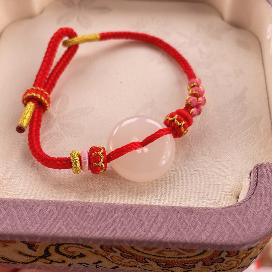 和田玉手链未镶嵌