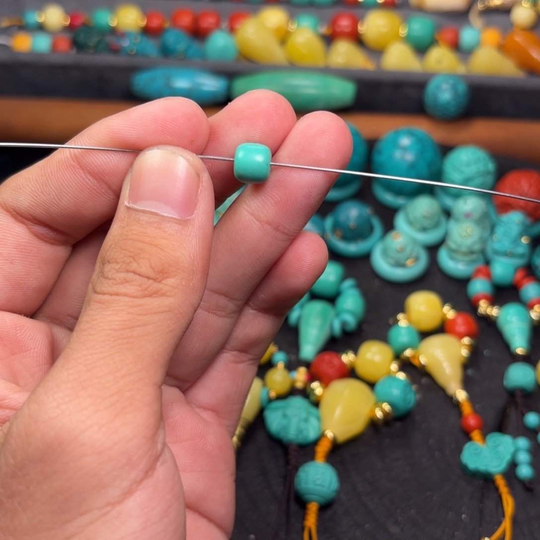 玛瑙/玉髓未镶嵌珠宝半成品8毫米老型两颗哈哈哈