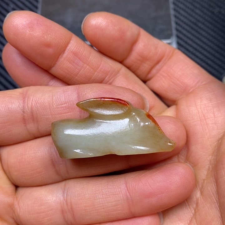 和田玉挂件未镶嵌三*