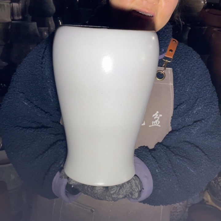 紫砂花盆口18高32正品正品