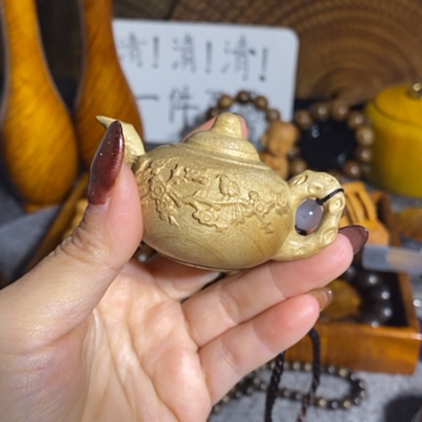 【闪购商品】金丝楠金丝楠木手把件