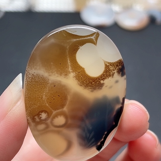 玛瑙/玉髓珠宝半成品未镶嵌