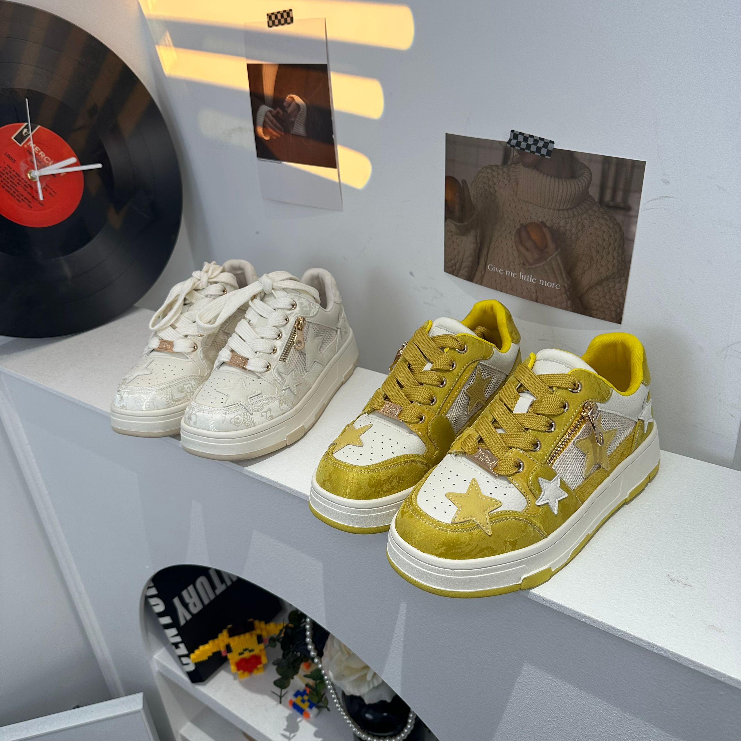 2521新中式厚底小白鞋女仙女风超火爆款小众设计百搭学生板鞋    