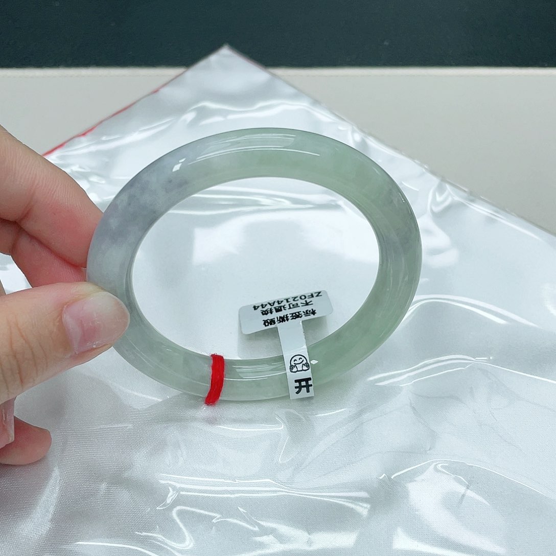 翡翠未镶嵌手镯圆56.5