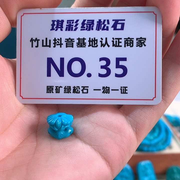 未镶嵌绿松石珠宝奇石