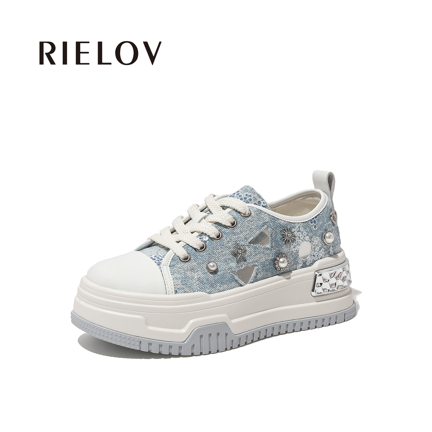 【九歌●RIELOV】增高6+1cm时尚潮流百搭女士休闲鞋2610