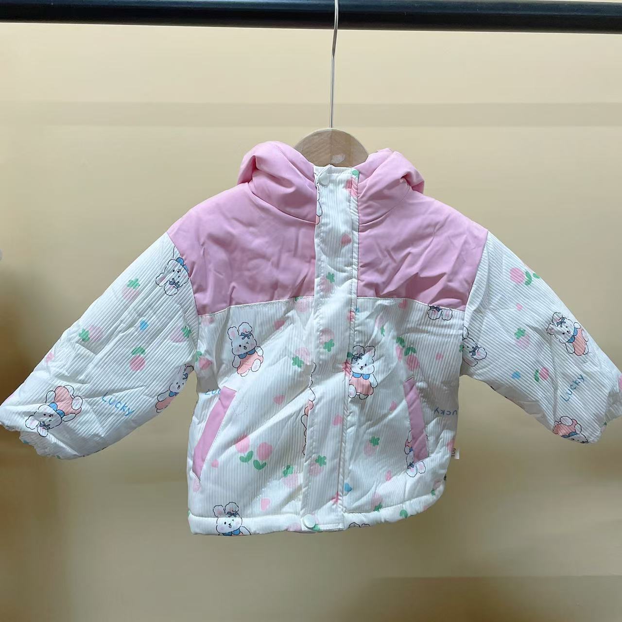 丫【2421-209花园小兔】冲锋衣