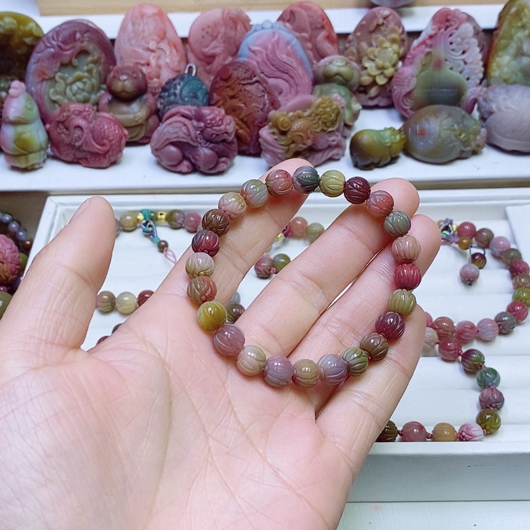 玛瑙/玉髓盐源玛瑙未镶嵌