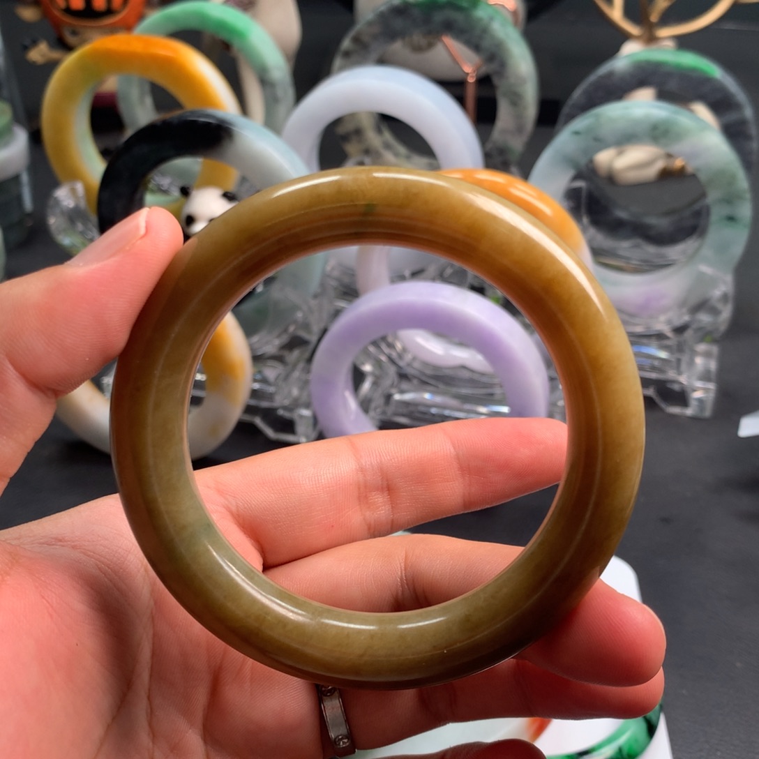 定制翡翠翡翠手镯未镶嵌