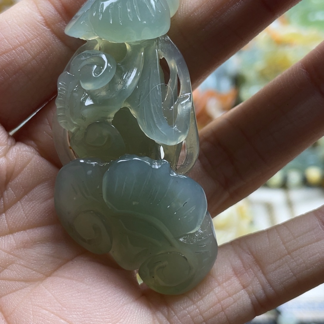 蛇纹石玉颈饰未镶嵌?****?