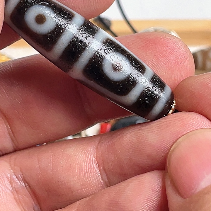 玛瑙/玉髓颈饰合金