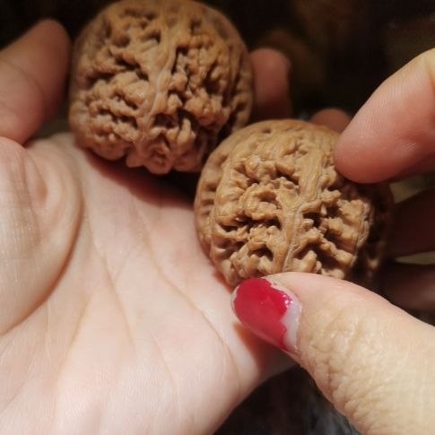 猴头核桃吊坠45粗筋