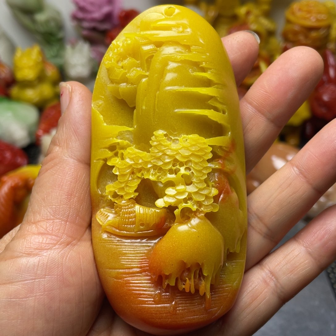 奇石手把件清仓特价