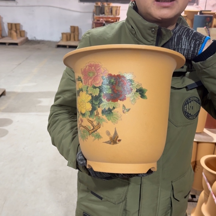 紫砂花盆破损补发