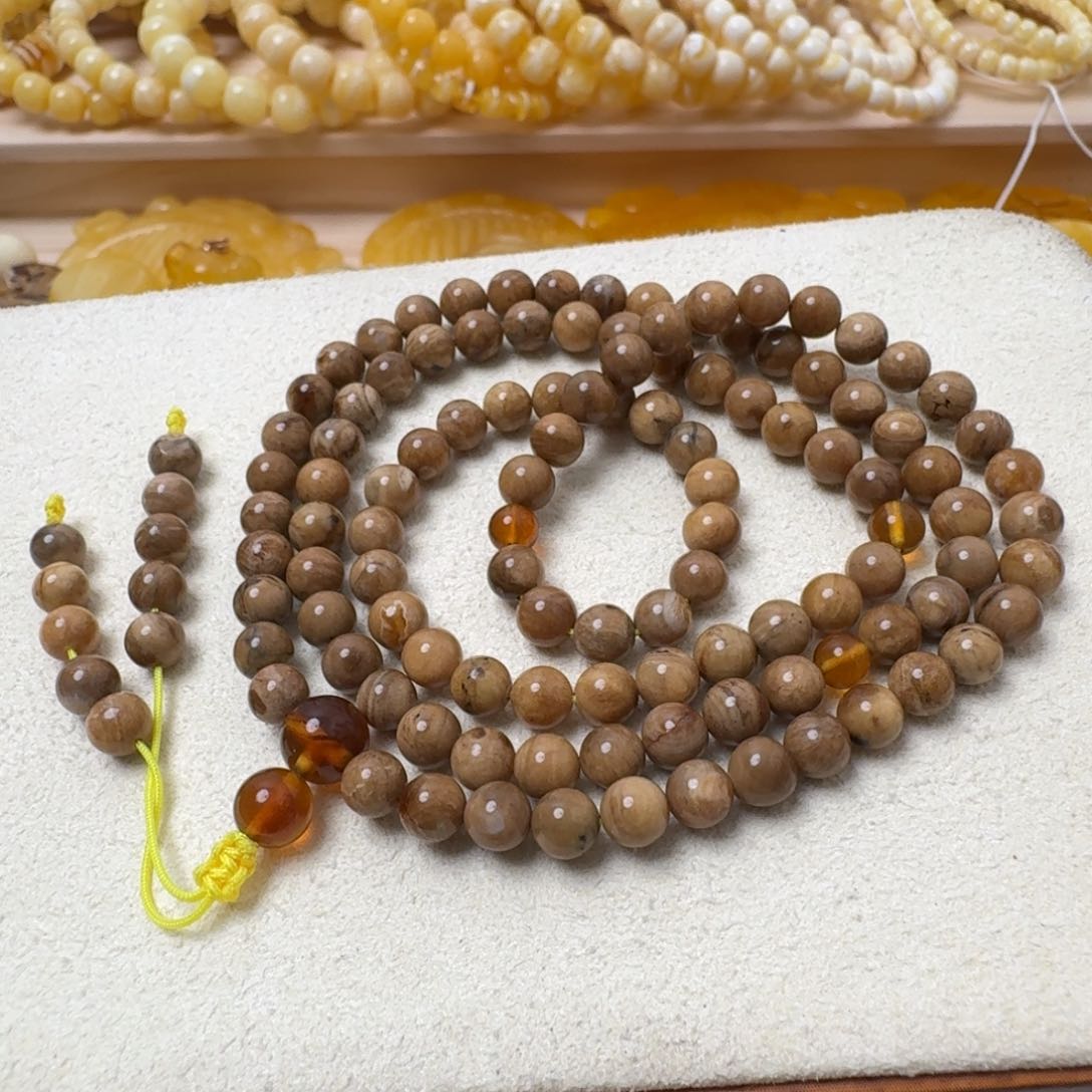 蜜蜡吊坠(赠链)未镶嵌5.6mm