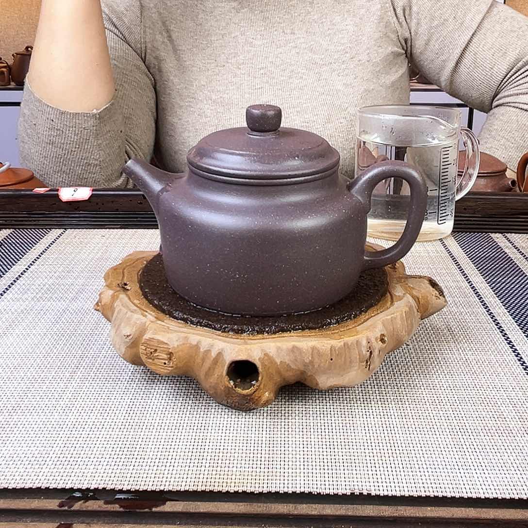 紫砂茶壶宜兴紫砂大水谭天青260c c