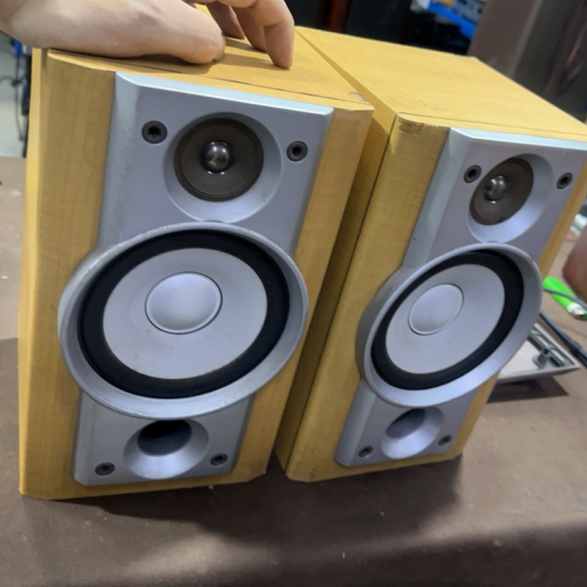 9新  jvc s5小音箱（需要换边）
