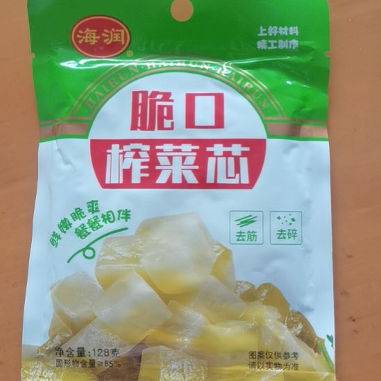 中国大陆脆口榨菜芯三包➕黄瓜片一包