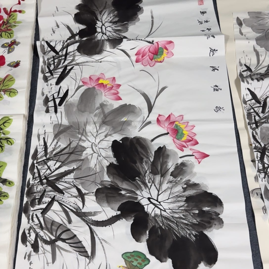 国画会娟艺术馆直播间