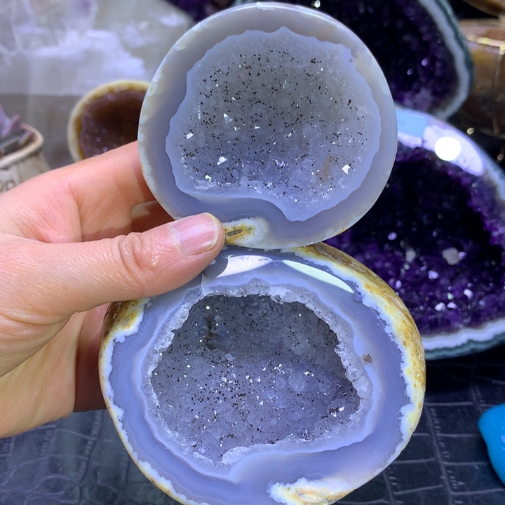 水晶福利聚宝盆未镶嵌