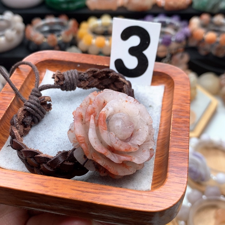 石英质玉手链未镶嵌