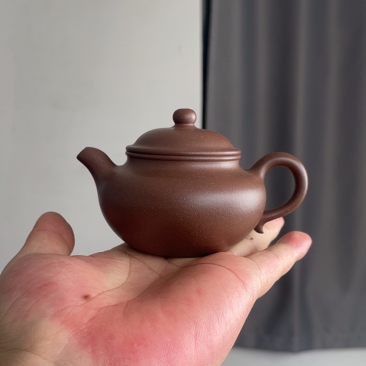 紫砂茶壶军*宜兴紫砂壶半手工