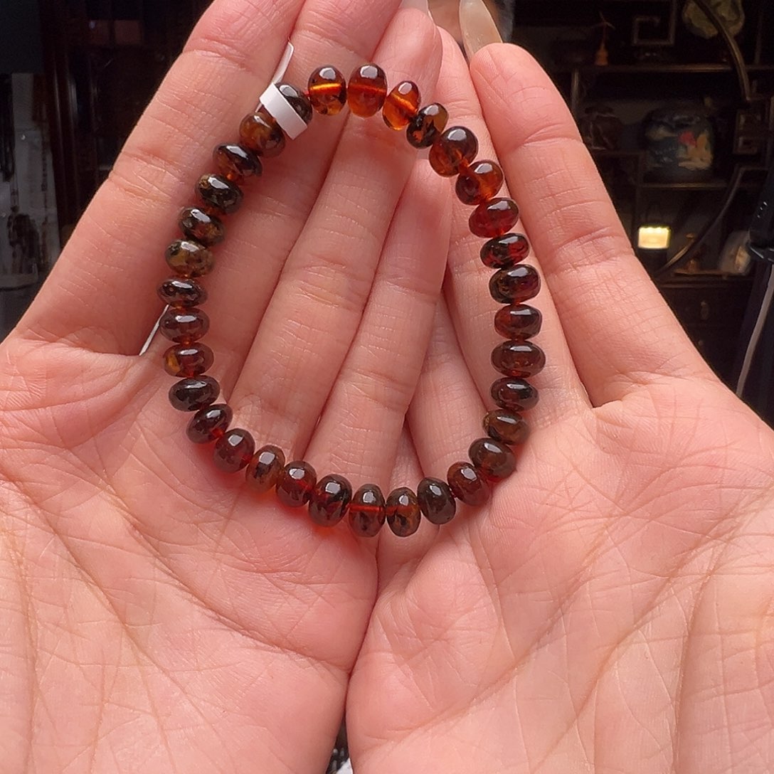 琥珀裸石未镶嵌抚顺琥珀20542-1七