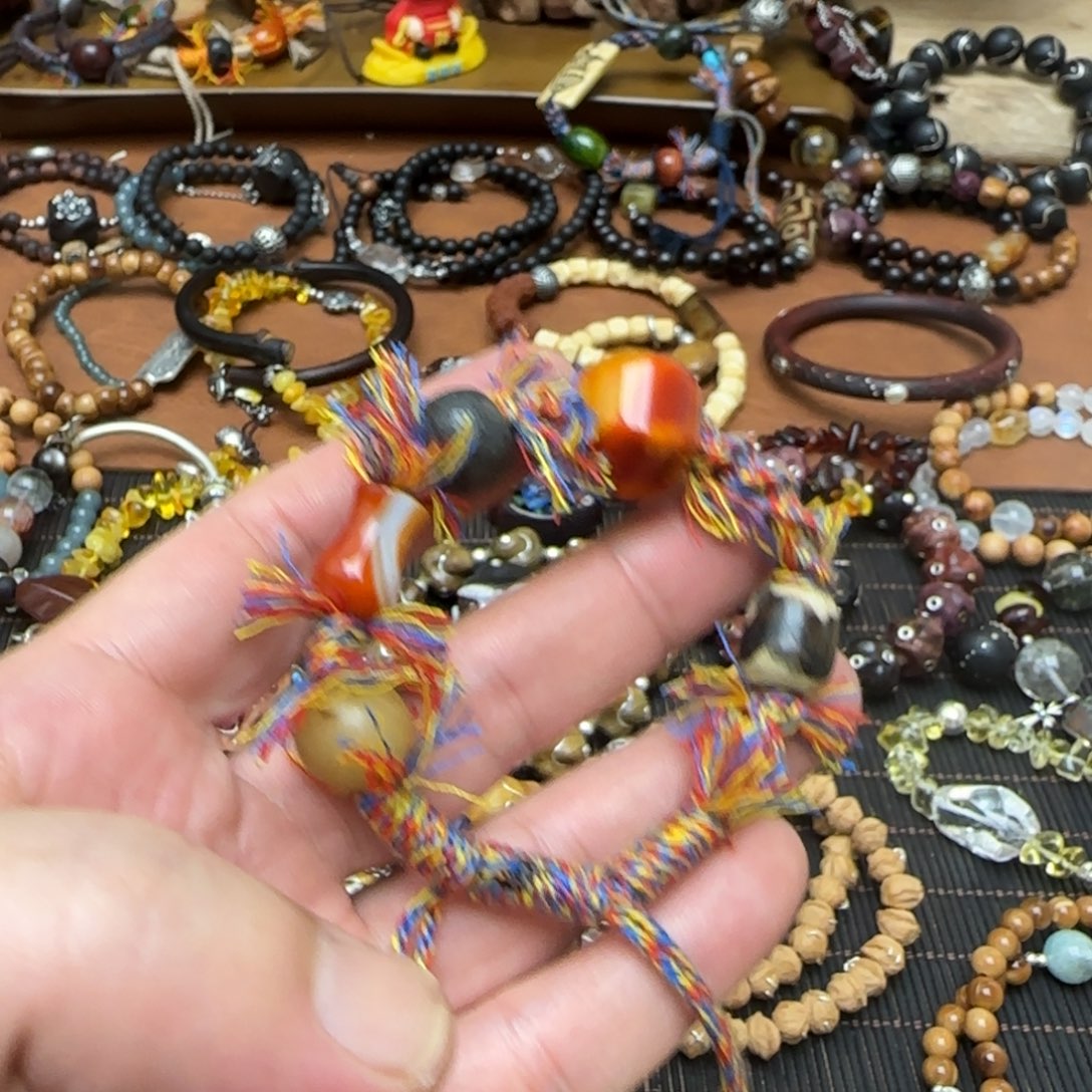 吊坠凤眼菩提手串