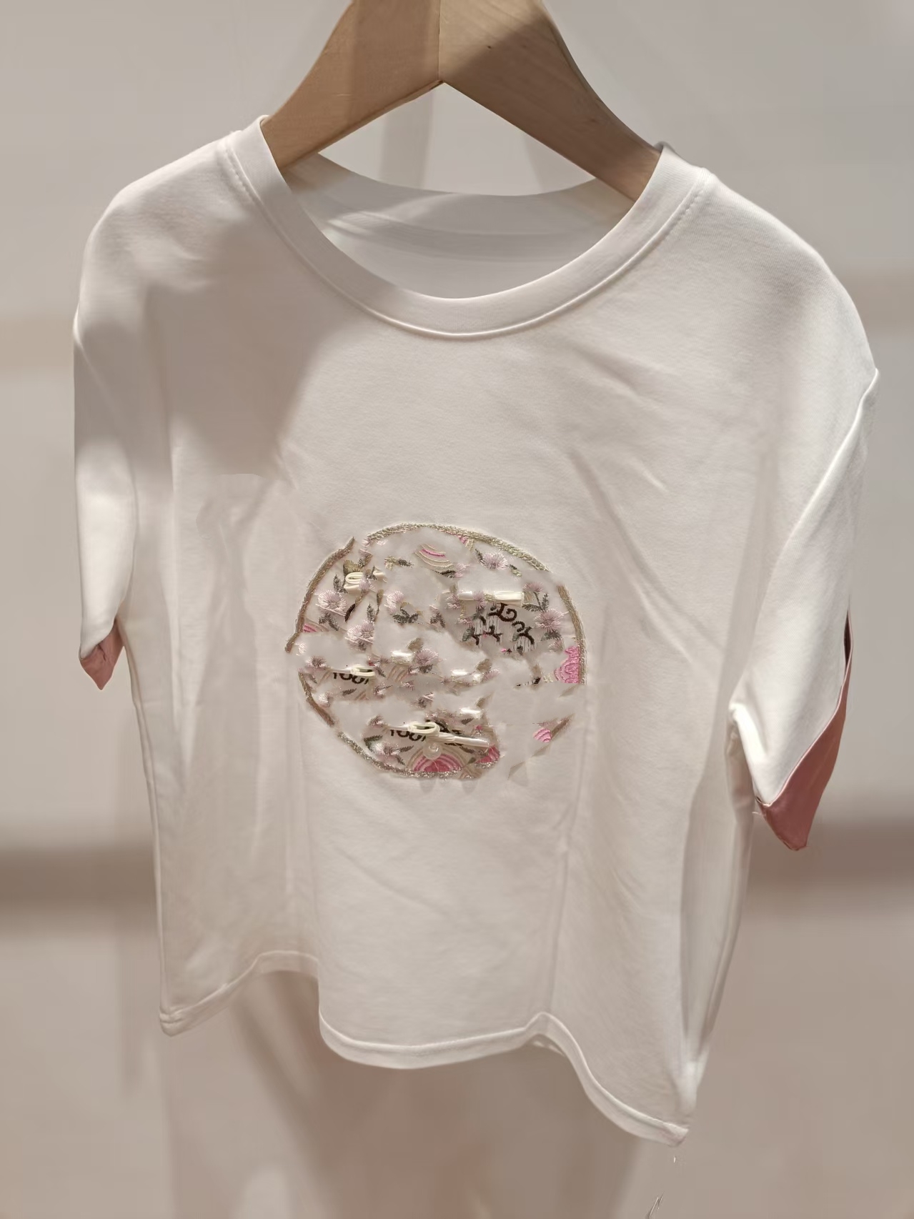 格10271夏季新款T恤宽松圆领时尚百搭夏季短袖