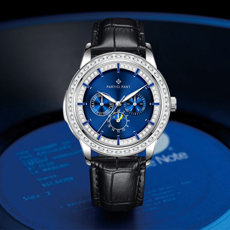 PARTICI PANT超凡表王系列经典男士全自动手表P5707-B