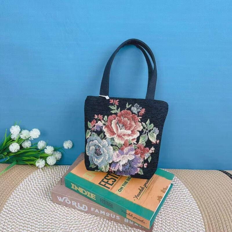 B010  黑牡丹 零钱包