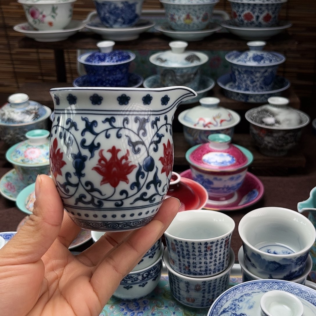 景德镇陶瓷公道杯