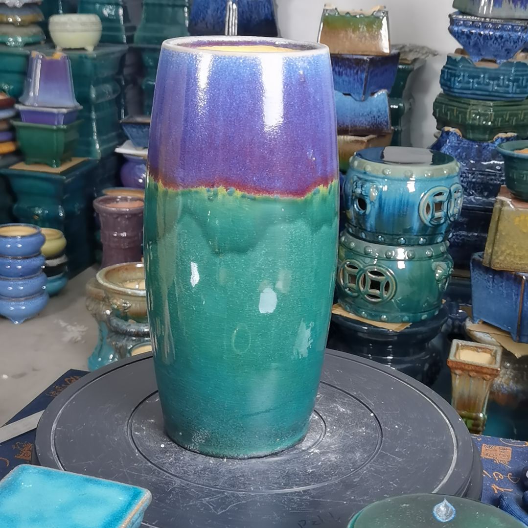 内口12深33石湾花盆默认微瑕