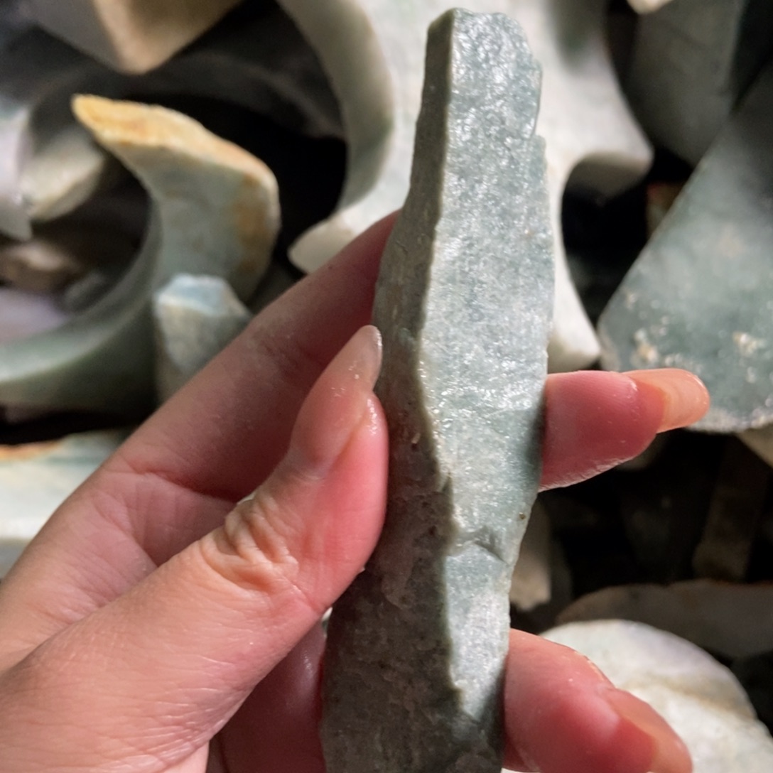 翡翠未镶嵌挂件天然翡翠