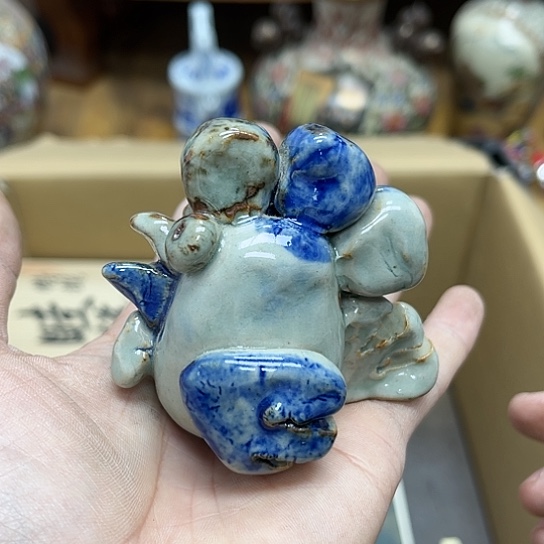 瓷片摆件工艺品瓷器摆件777 