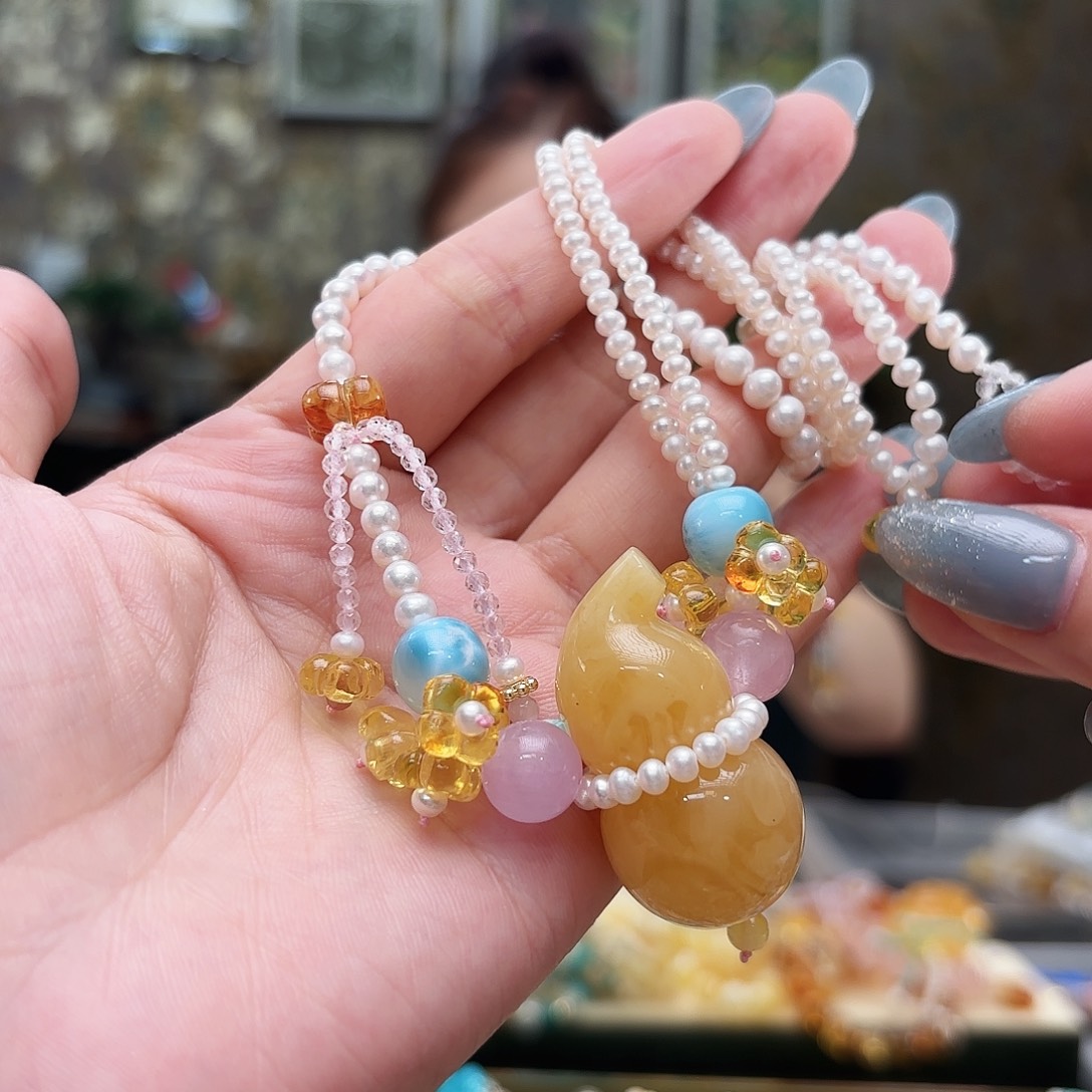 未镶嵌琥珀手链琥珀