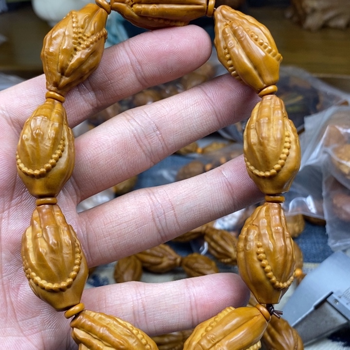橄榄核手串/手链橄榄核雕工艺手串