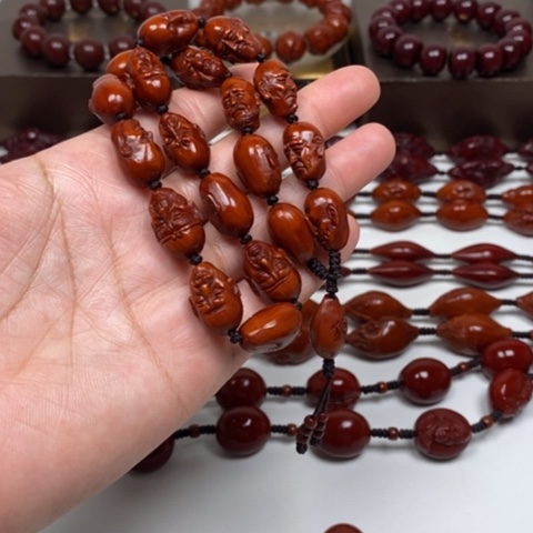 橄榄核手串青**客橄榄核