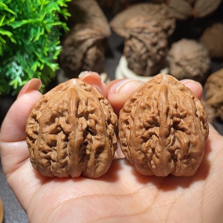 把件文玩核桃东北楸子小雪76