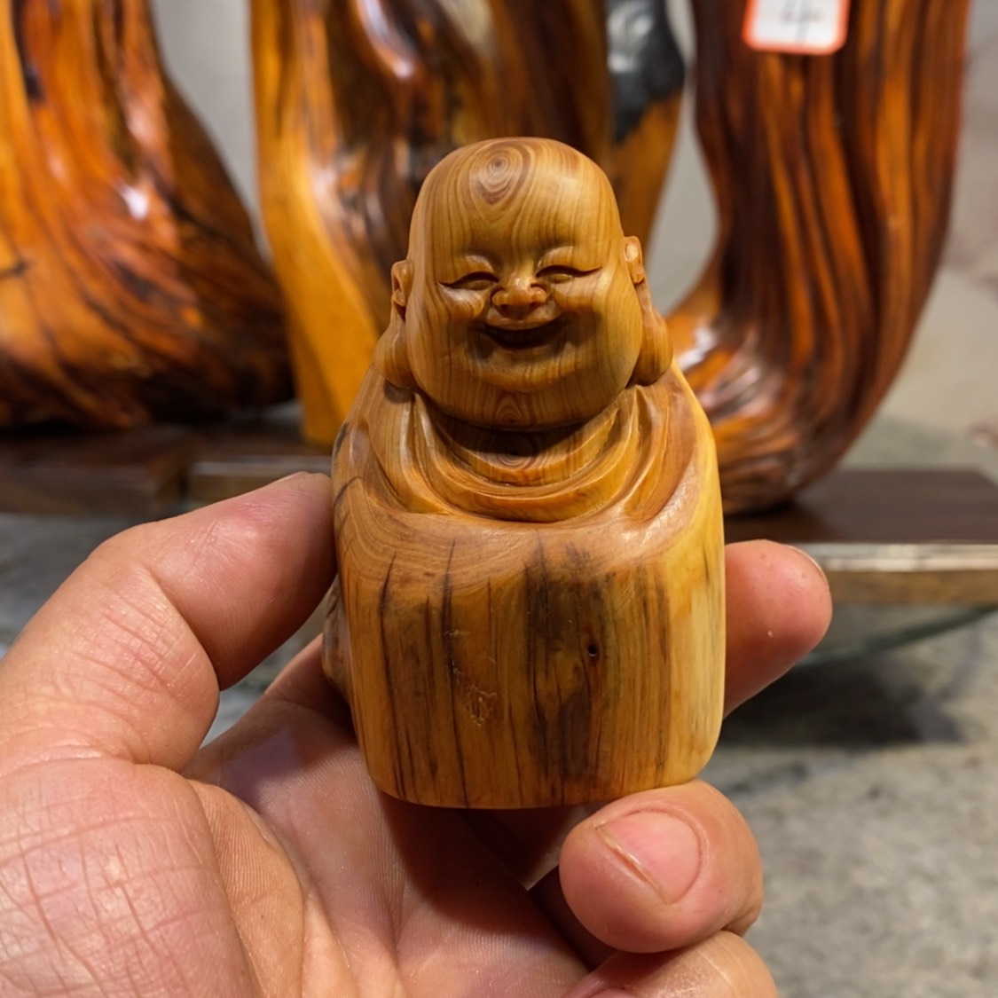 【闪购商品】柏木（崖柏）根雕木雕工艺品摆件家居满十送一手把件