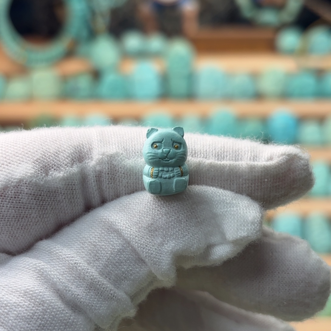 绿松石未镶嵌配饰