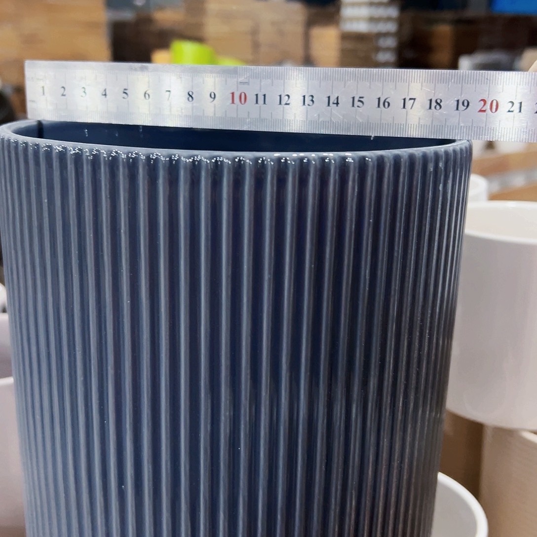 有孔外贸尾单陶瓷花盆凑单10米包邮